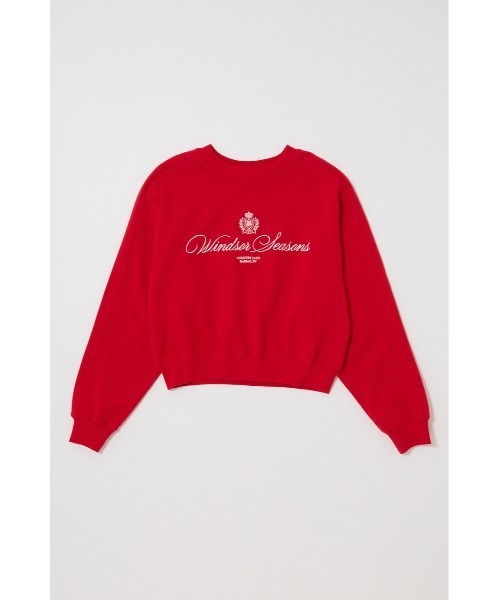 MOUSSY（マウジー） トレーナー スウェット CC EMBROIDERY プル