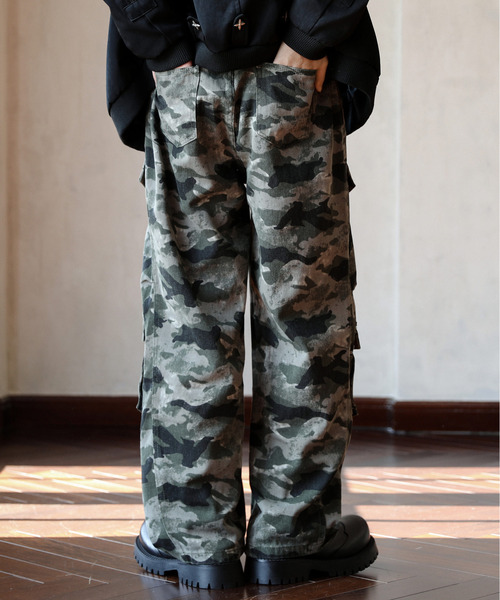 NEOS（KOKUYO） カーゴパンツ 「neos」ルーズシルエット 迷彩