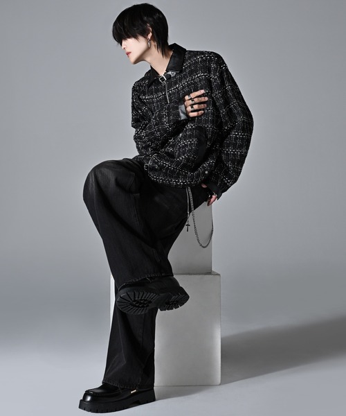 「ADRER」 ブルゾン X-SMALL ブラック メンズ_画像5