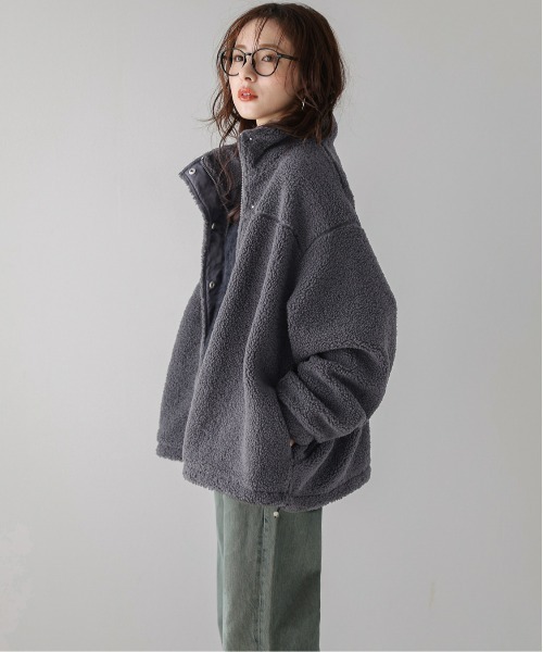 「La-gemme」 ジャケット フリー モカ レディース_画像7