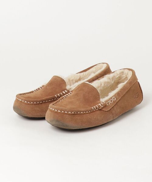 【未使用品】UGG ブラウン モカシン24cm UGG Australia（アグオーストラリア） 「UGG」 シューズ 24cm ブラウン