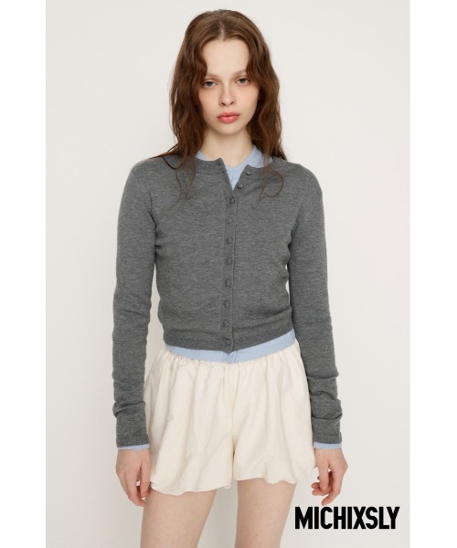 MICHIXSLY BUTTON カーディガン SLY | MICHIXSLY BUTTON カーディガン (カーディガン ) |SHEL'TTER