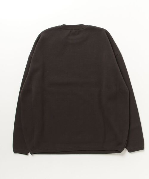 「Steven Alan」 長袖ニット X-LARGE ダークブラウン メンズ_画像2