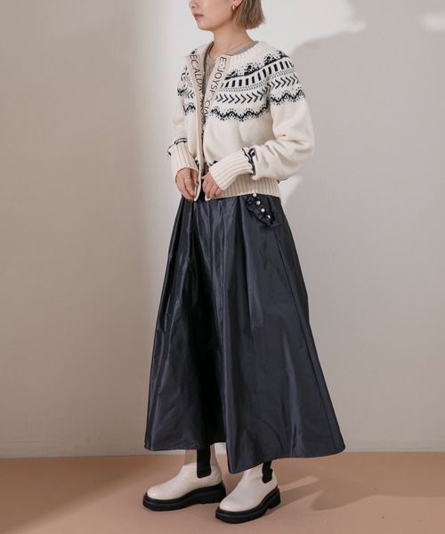 「Eimee Law」 カーディガン 38 アイボリー レディース_画像5