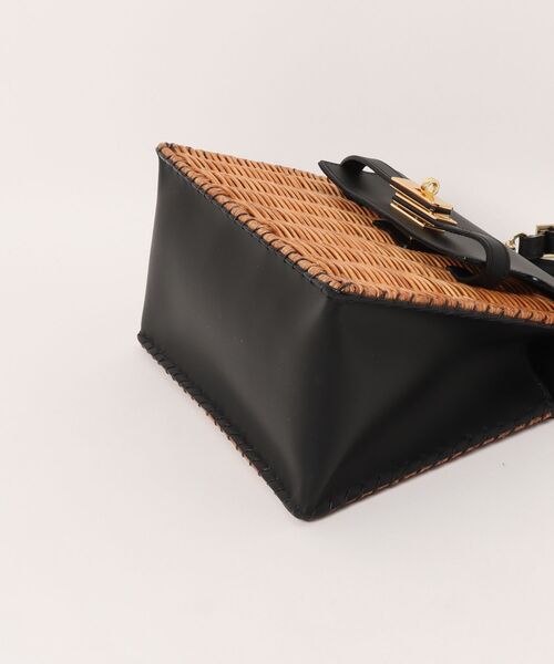新品　未使用　タグ付き　ザバグマティ　カゴ　かご　ショルダー　ミニ　コンパクト The Bagmati（ザバグマティ） かごバッグ カゴバッグ 「The Bagmati