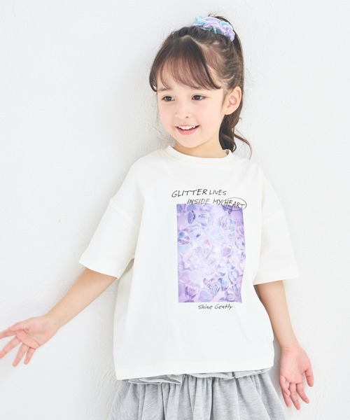 nononページ pairmanon（ペアマノン） tシャツ 「綿100％」ガールズ キラキラ