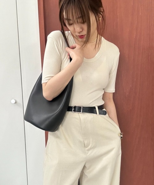 【美品】House on the Hill ボンネット、ボディスーツ、Tシャツ Henon. tシャツ 半袖 Uネックボディスーツ レディース : ZOZOTOWN