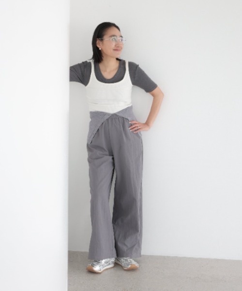 Henon. tシャツ 半袖 Uネックボディスーツ レディース : ZOZOTOWN