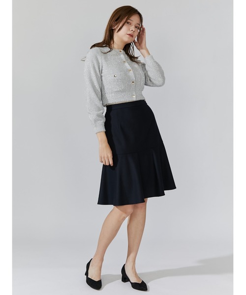 「TONAL」 ニットカーディガン 38 ピンク レディース_画像6