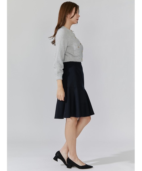 「TONAL」 ニットカーディガン 38 ピンク レディース_画像7