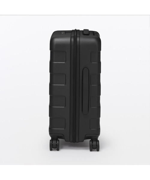無印良品 スーツケース 機内持込可 35L 黒 キャリーケース 無印良品（MUJI） スーツケース バーを自由に調節できる フロント