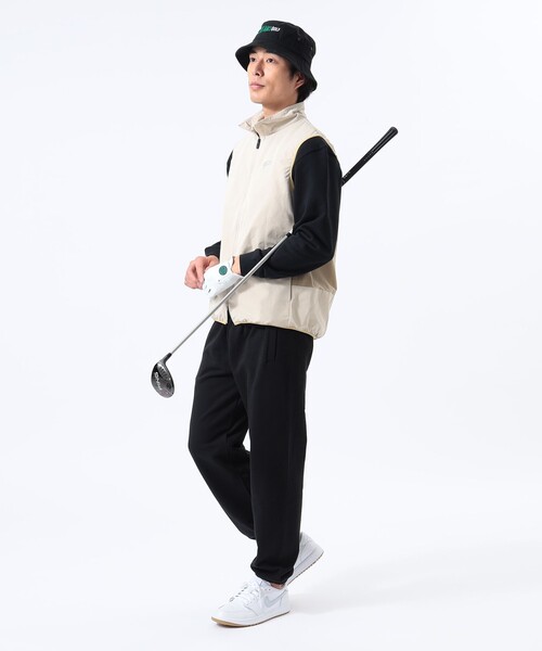BEAMS GOLF（ビームス ゴルフ） ベスト LARGE ベージュ メンズ