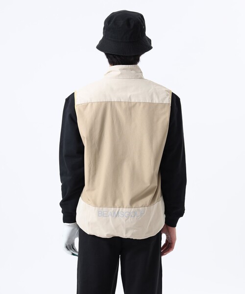 BEAMS GOLF（ビームス ゴルフ） ベスト LARGE ベージュ メンズ