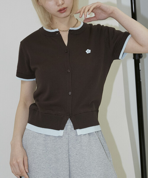 カーディガン マリークワント mary quant レディースの画像