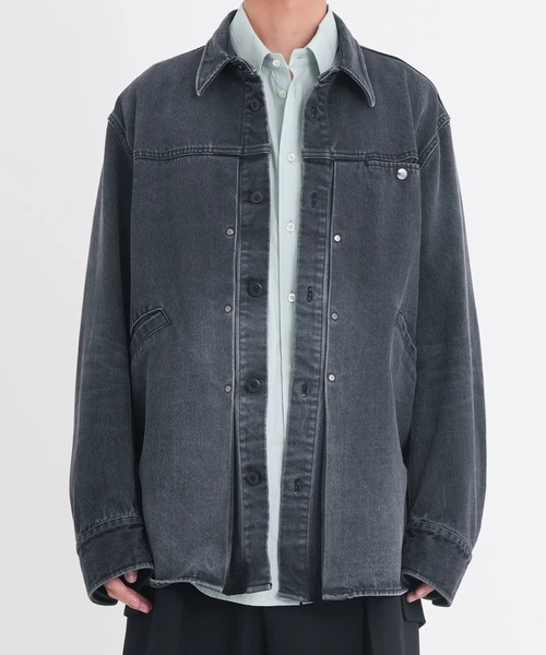 Tamme(タム) シャツ 「TAMME/タム」DENIM TRUCKER SHIRT メンズ Tamme(タム) シャツ 「TAMME/タム」DENIM TRUCKER SHIRT メンズ