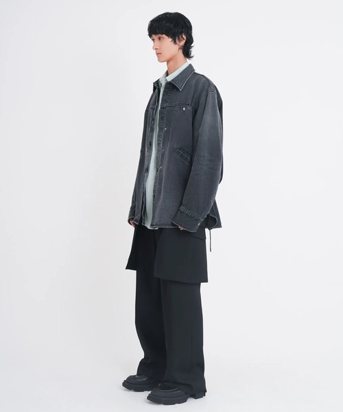 Tamme(タム) シャツ 「TAMME/タム」DENIM TRUCKER SHIRT メンズ Tamme(タム) シャツ 「TAMME/タム」DENIM TRUCKER SHIRT メンズ