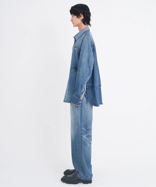 Tamme(タム) シャツ 「TAMME/タム」DENIM TRUCKER SHIRT メンズ Tamme(タム) シャツ 「TAMME/タム」DENIM TRUCKER SHIRT メンズ