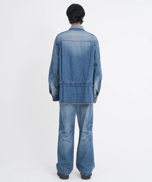 Tamme（タム） シャツ 「TAMME/タム」DENIM TRUCKER SHIRT メンズ