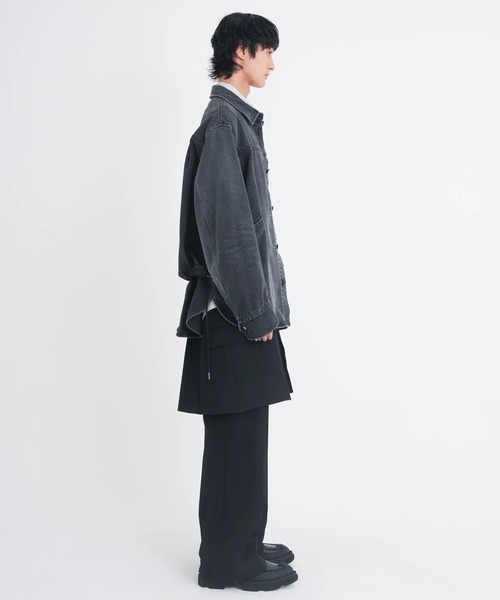 Tamme(タム) シャツ 「TAMME/タム」DENIM TRUCKER SHIRT メンズ Tamme(タム) シャツ 「TAMME/タム」DENIM TRUCKER SHIRT メンズ