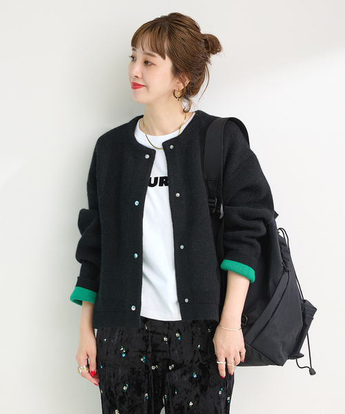B.C STOCK（ベーセーストック） 「Simplicite」ニットカーディガン