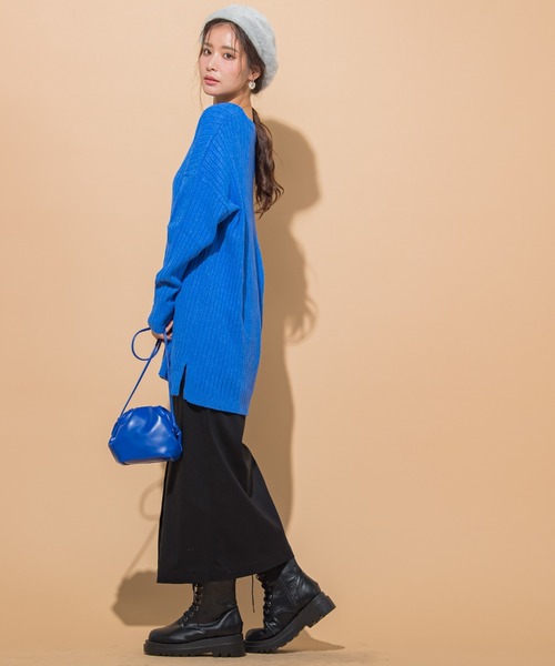 「VICKY」 スカート M ブルー レディース_画像8