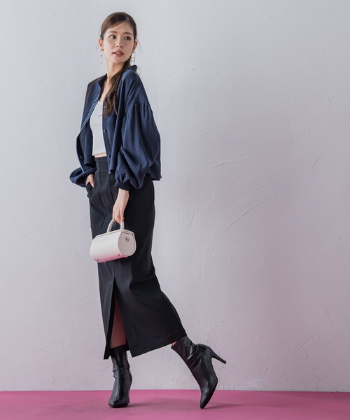 「VICKY」 スカート M ブルー レディース_画像9