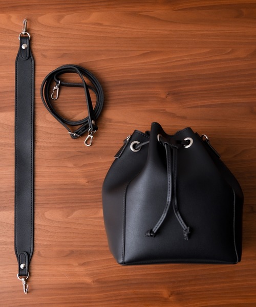 「folka」 2WAYバッグ ONE SIZE ブラック レディース_画像5