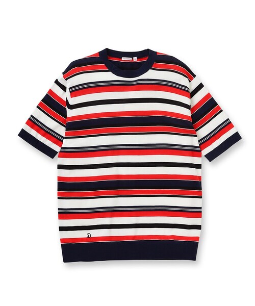 「DRESSTERIOR」 半袖ニット S グリーン メンズ_画像5