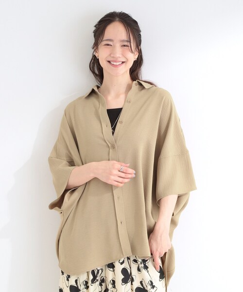 SHOO・LA・RUE（シューラルー） ブラウス シャツ 「洗濯後しわになり