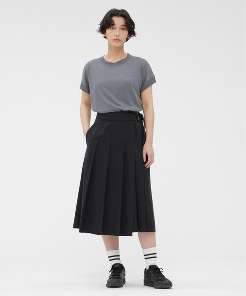 MARGARET HOWELL（マーガレットハウエル） tシャツ LINEN JERSEY TOP