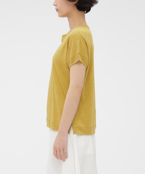 MARGARET HOWELL（マーガレットハウエル） tシャツ 半袖 LINEN JERSEY