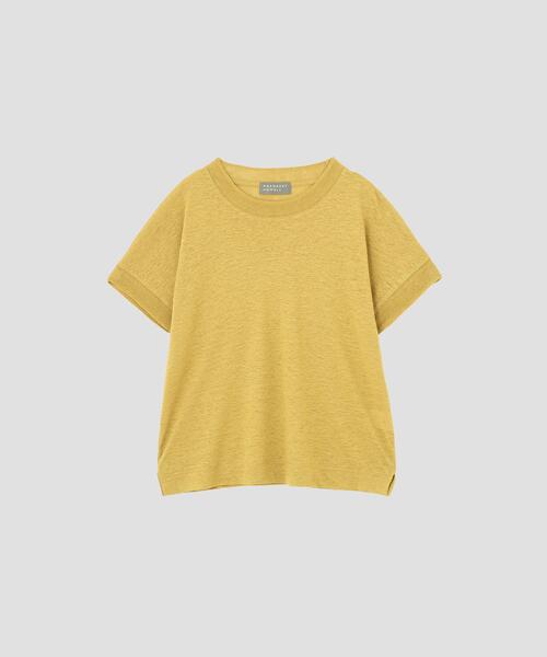 MARGARET HOWELL（マーガレットハウエル） tシャツ LINEN JERSEY TOP