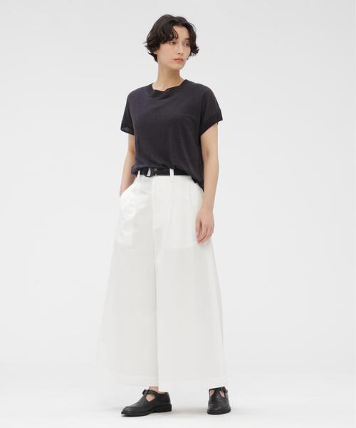 MARGARET HOWELL（マーガレットハウエル） tシャツ 半袖 LINEN JERSEY