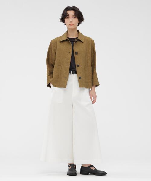 MARGARET HOWELL（マーガレットハウエル） tシャツ 半袖 LINEN JERSEY