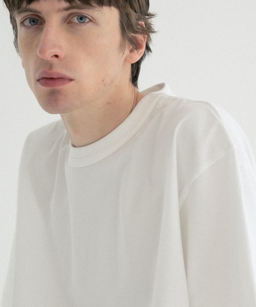 BIOTOP（ビオトープ） tシャツ 「Hanes for BIOTOP」DOUBLE BINDER
