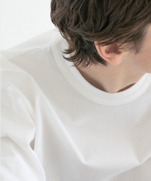 BIOTOP（ビオトープ） tシャツ 「Hanes for BIOTOP」DOUBLE BINDER
