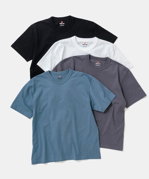 BIOTOP（ビオトープ） tシャツ 「Hanes for BIOTOP」DOUBLE BINDER
