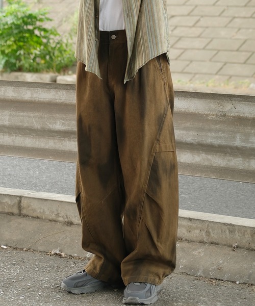 「HOOK」 カーゴパンツ S チョコ メンズ_画像6