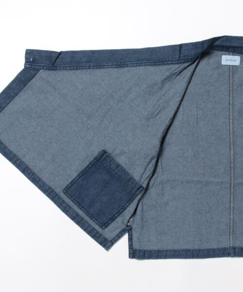 「ARCH & LINE」 「KIDS」半袖シャツ L ブルー キッズ_画像3