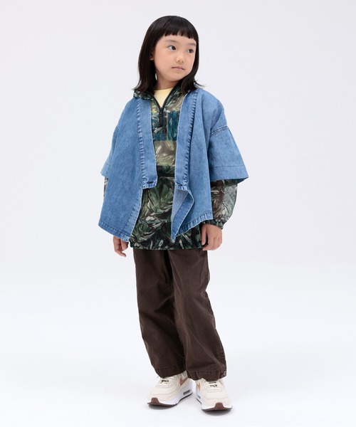 「ARCH & LINE」 「KIDS」半袖シャツ L ブルー キッズ_画像5