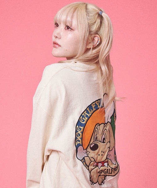 GALFY（ガルフィー） 長袖Tシャツ L オフホワイト メンズ : ZOZOTOWN 