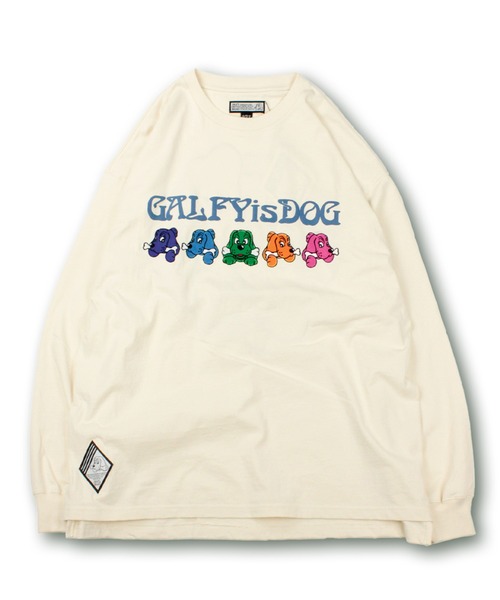 GALFY（ガルフィー） 長袖Tシャツ L オフホワイト メンズ : ZOZOTOWN