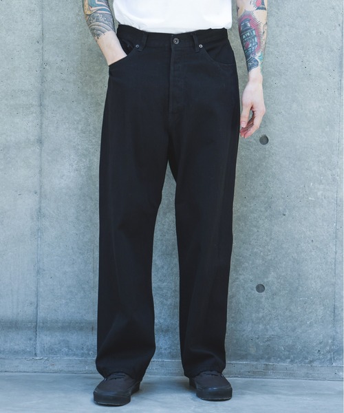 MR.OLIVE（ミスターオリーブ） ワイドパンツ ジーンズ 10oz NATURAL