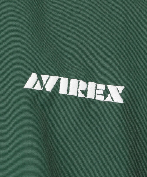 「AVIREX」 ナイロンブルゾン 2XL グリーン メンズ_画像9