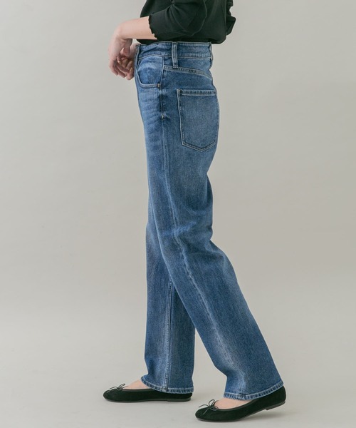 「Healthy denim」 デニムパンツ SMALL ブルー レディース_画像5