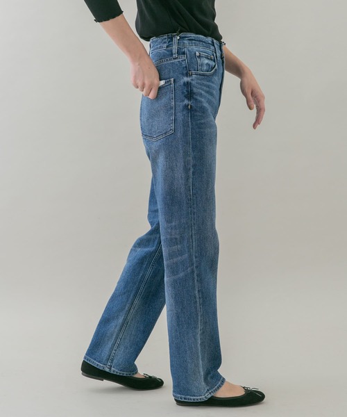 「Healthy denim」 デニムパンツ SMALL ブルー レディース_画像9