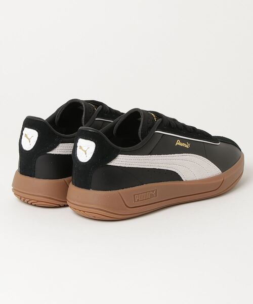「PUMA」 ローカットスニーカー 25.5cm ブラック×ホワイト レディース_画像2
