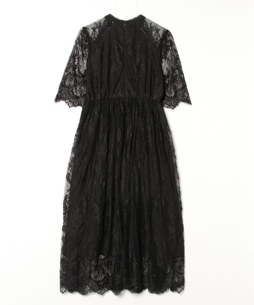 「Dorry Doll」 半袖ワンピース LARGE ブラック レディース_画像2