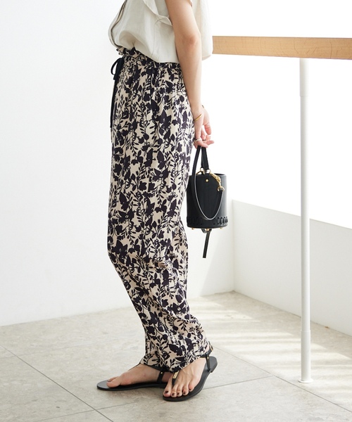 「JOURNAL STANDARD relume」 イージーパンツ FREE ブラック レディース_画像8