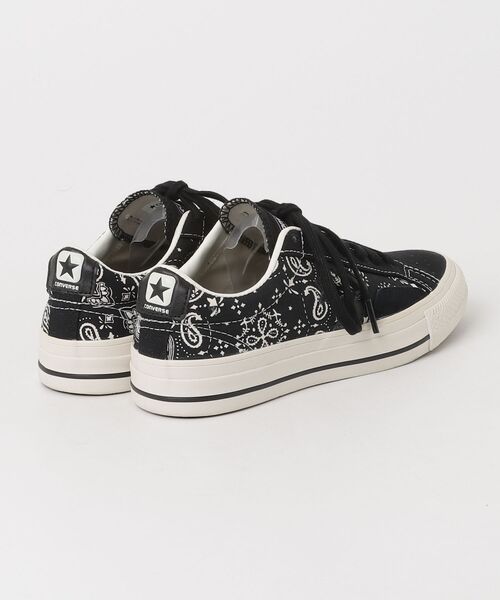 「CONVERSE」 ローカットスニーカー 23.5cm ブラック レディース_画像2